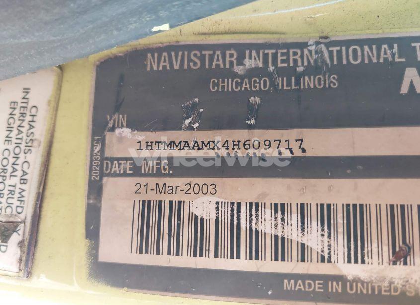 Photo 8 of 2004 International 4000 4300 (VIN 1HTMMAAMX4H609717)