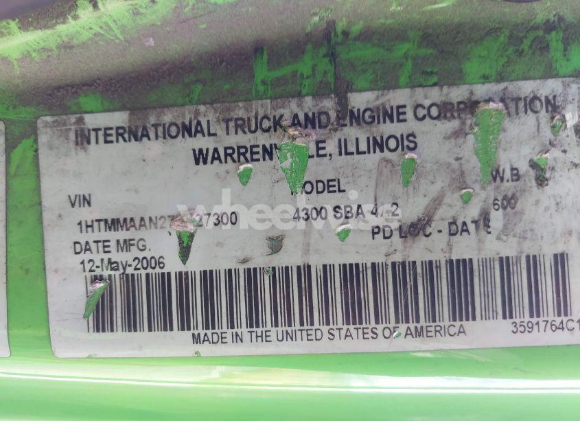 Photo 8 of 2007 International 4000 4300 (VIN 1HTMMAAN27H427300)