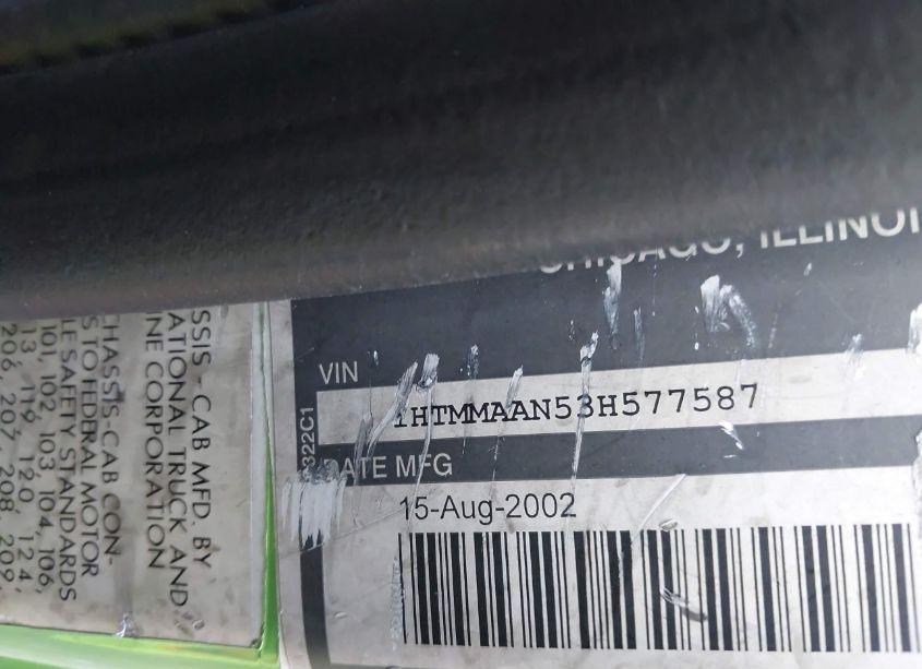 Photo 8 of 2003 International 4000 4300 (VIN 1HTMMAAN53H577587)