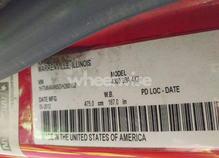 Photo 8 of 2013 International 4000 4300 (VIN 1HTMMAAN5DH260152)