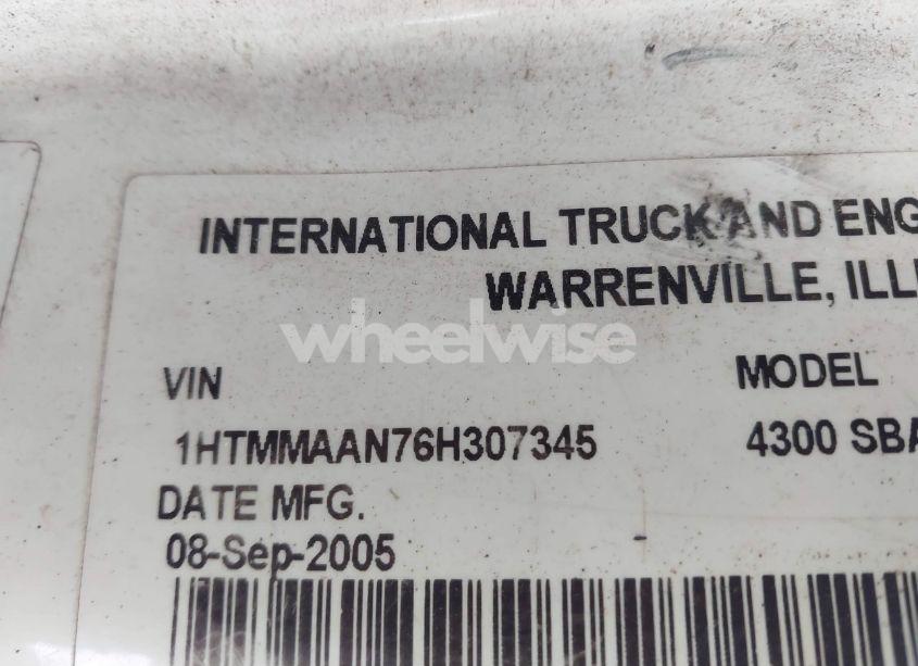 Photo 8 of 2006 International 4000 4300 (VIN 1HTMMAAN76H307345)