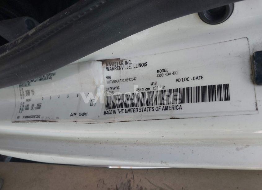 Photo 9 of 2012 International 4000 4300 (VIN 1HTMMAAR2CH612542)