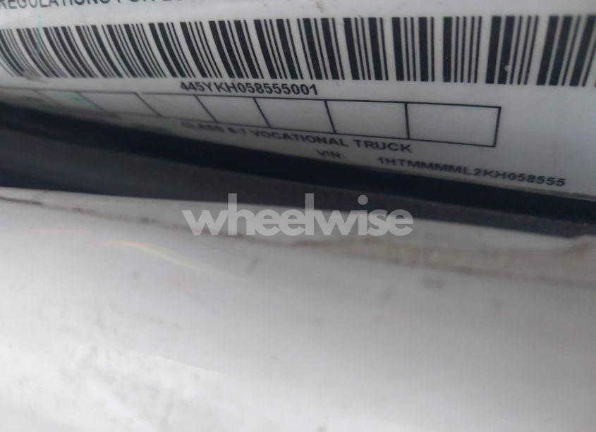 Photo 8 of 2019 International 4000 4300 (VIN 1HTMMMML2KH058555)