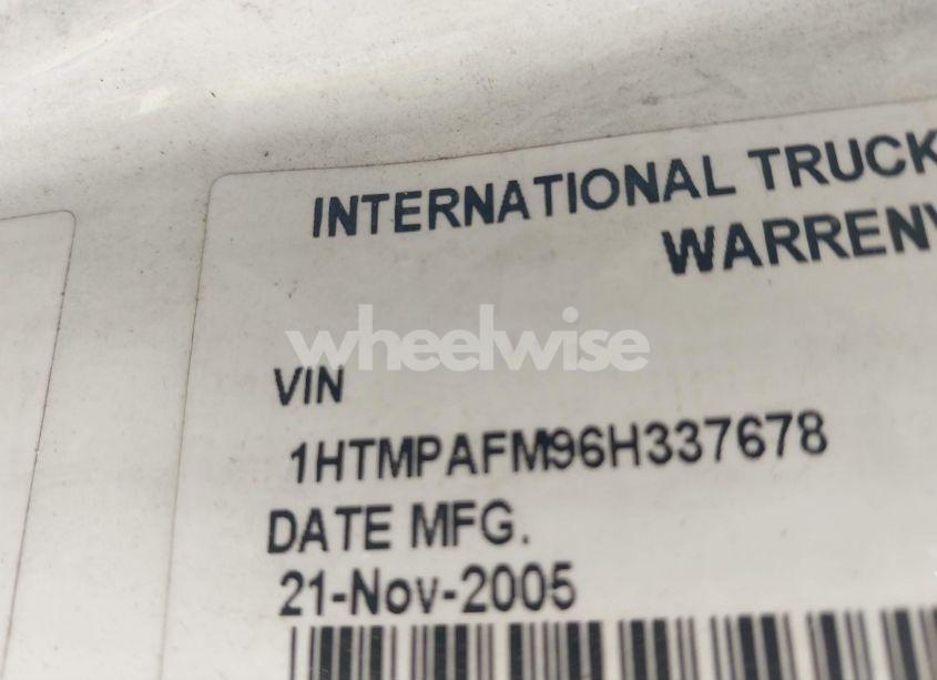 Photo 8 of 2006 International 4000 4200 (VIN 1HTMPAFM96H337678)