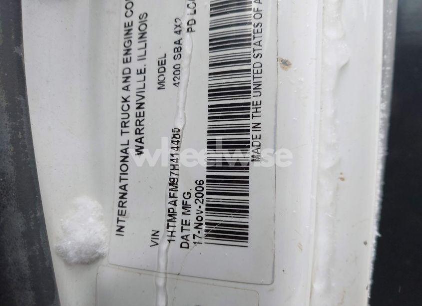 Photo 8 of 2007 International 4000 4200 (VIN 1HTMPAFM97H414485)