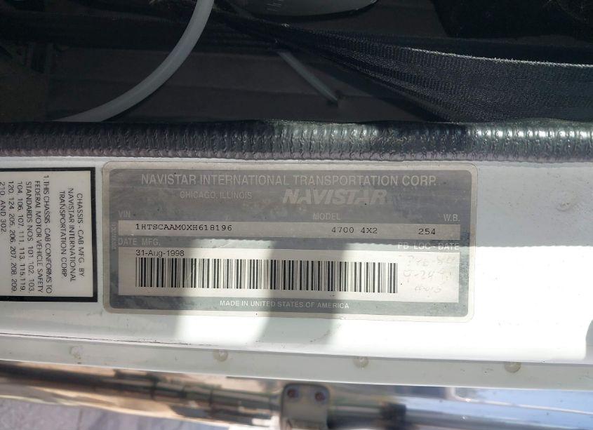 Photo 8 of 1999 International 4000 4700 (VIN 1HTSCAAM0XH618196)