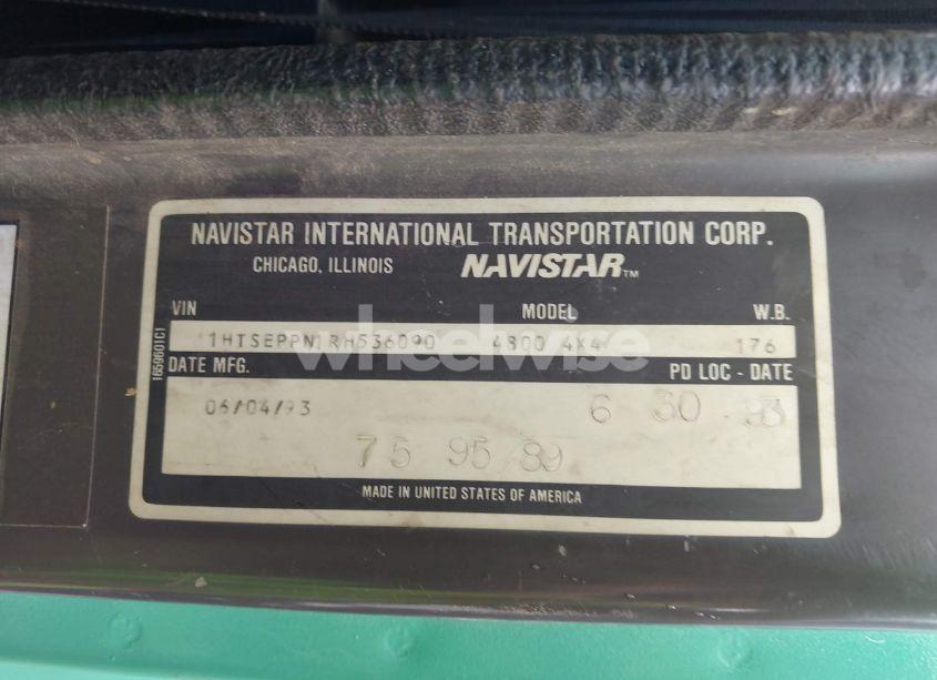 Photo 8 of 1994 International 4000 4800 (VIN 1HTSEPPN1RH536090)