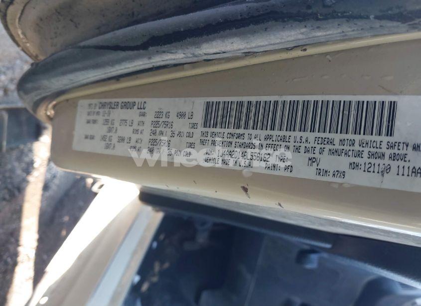 Photo 9 of 2011 Jeep Wrangler SPORT (VIN 1J4AA2D14BL556162)