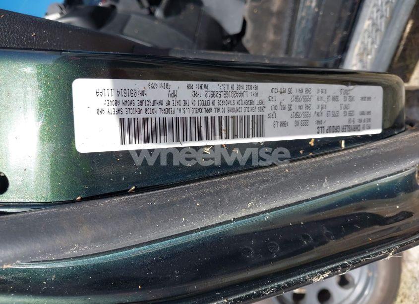 Photo 9 of 2011 Jeep Wrangler SPORT (VIN 1J4AA2D16BL509912)