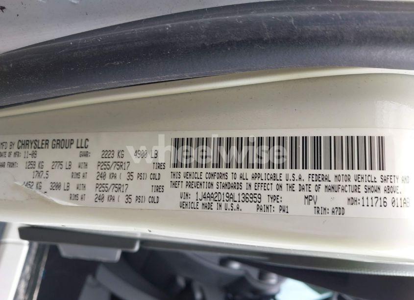 Photo 9 of 2010 Jeep Wrangler SPORT (VIN 1J4AA2D19AL136959)