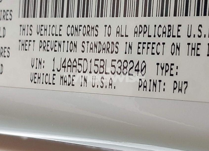 Photo 9 of 2011 Jeep Wrangler SAHARA (VIN 1J4AA5D15BL538240)