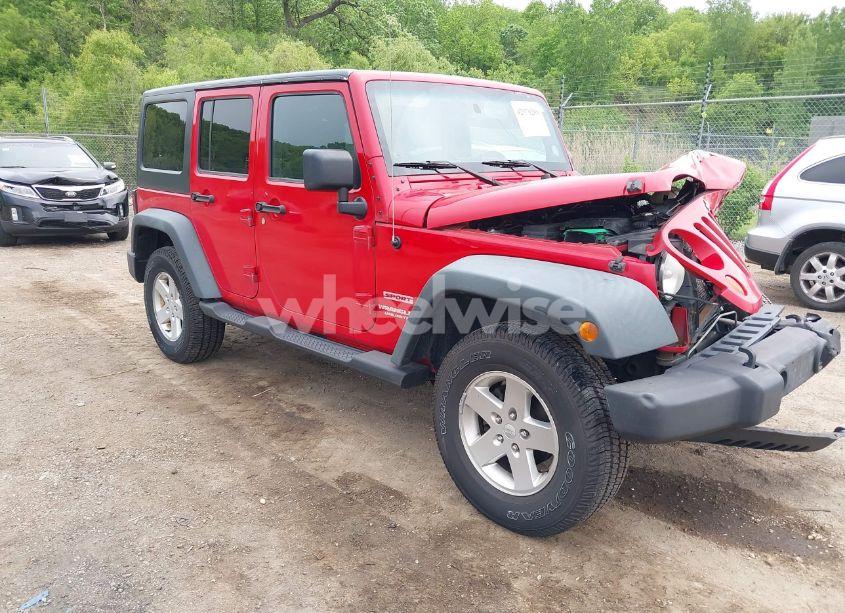 2011 Jeep Wrangler UNLIMITED SPORT (VIN 1J4BA3H11BL580407) main photo
