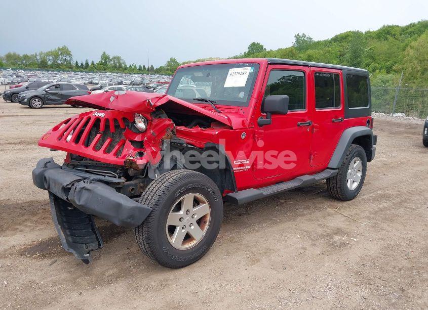 Photo 2 of 2011 Jeep Wrangler UNLIMITED SPORT (VIN 1J4BA3H11BL580407)