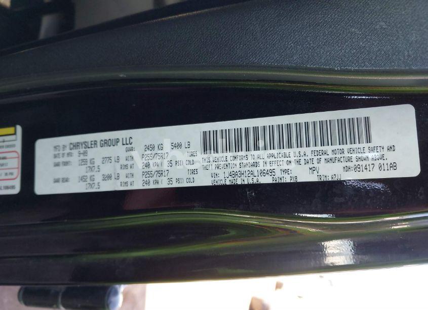 Photo 9 of 2010 Jeep Wrangler UNLIMITED SPORT (VIN 1J4BA3H12AL106495)