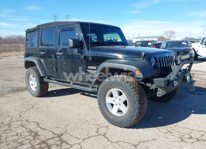 2011 Jeep Wrangler UNLIMITED SPORT (VIN 1J4BA3H12BL529014) main photo