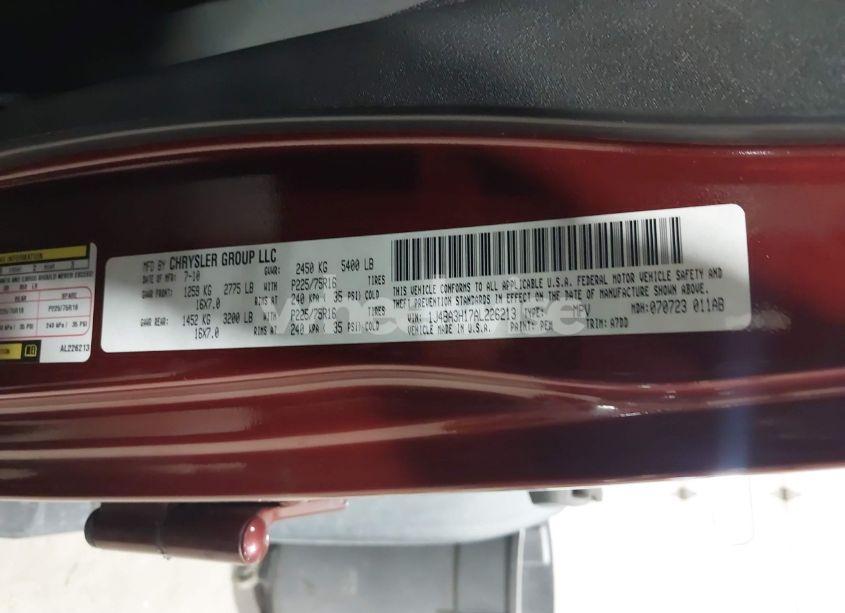 Photo 9 of 2010 Jeep Wrangler UNLIMITED SPORT (VIN 1J4BA3H17AL226213)