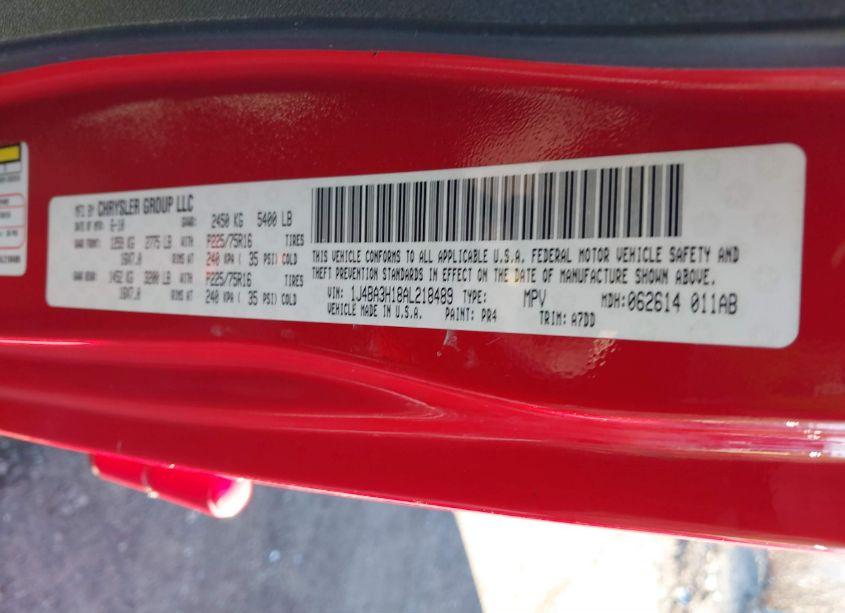 Photo 9 of 2010 Jeep Wrangler UNLIMITED SPORT (VIN 1J4BA3H18AL218489)