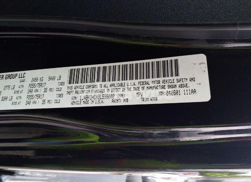 Photo 9 of 2011 Jeep Wrangler UNLIMITED SPORT (VIN 1J4BA3H1XBL598002)