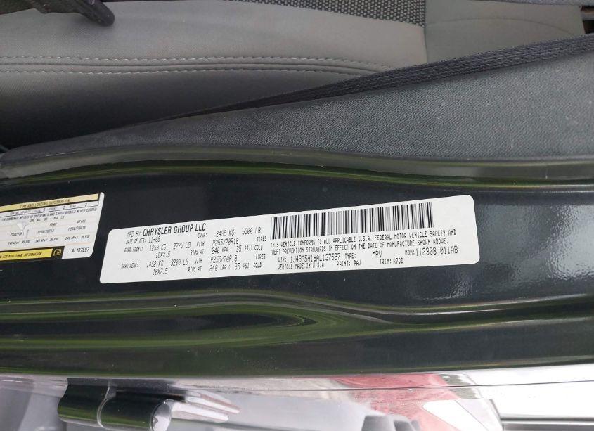 Photo 9 of 2010 Jeep Wrangler UNLIMITED SAHARA (VIN 1J4BA5H16AL137597)