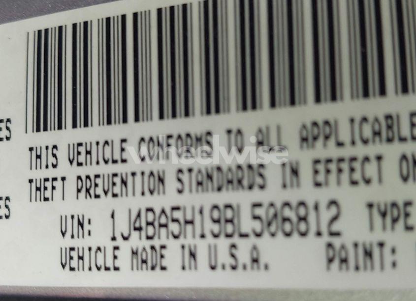 Photo 9 of 2011 Jeep Wrangler UNLIMITED SAHARA (VIN 1J4BA5H19BL506812)