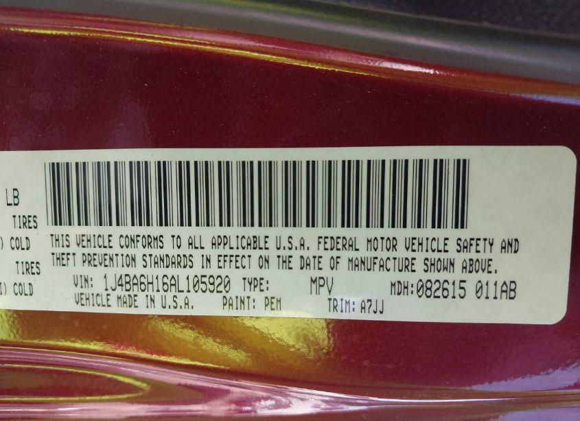 Photo 9 of 2010 Jeep Wrangler UNLIMITED RUBICON (VIN 1J4BA6H16AL105920)