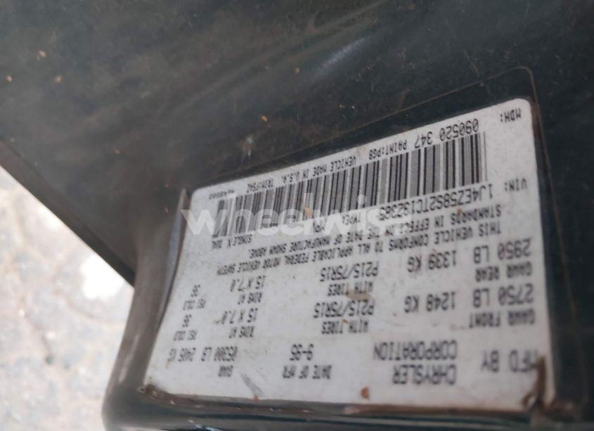 Photo 9 of 1996 Jeep Grand CHEROKEE LAREDO (VIN 1J4EZ58S2TC132365)