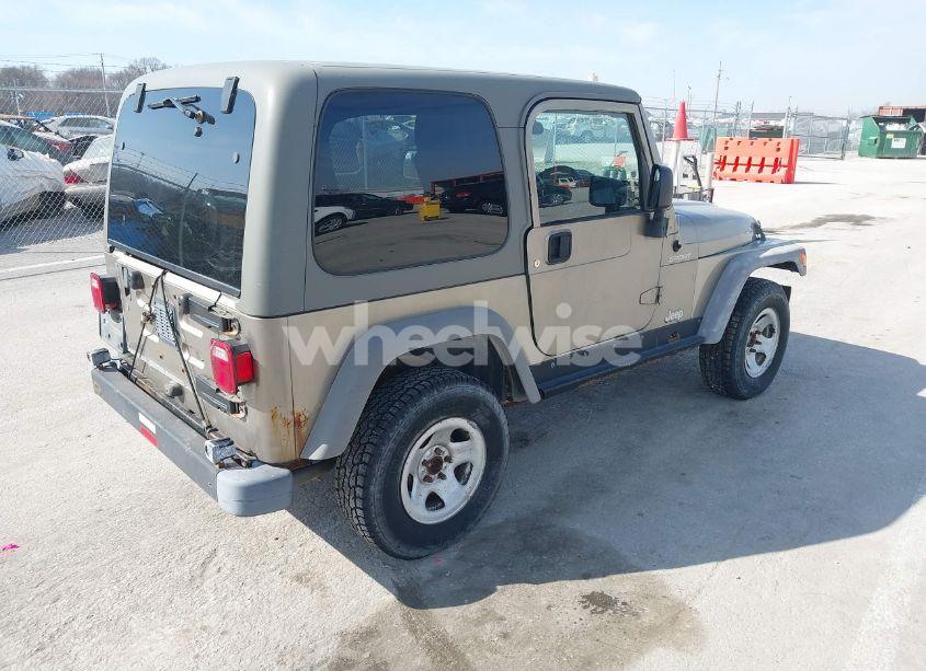 Photo 4 of 2006 Jeep Wrangler SPORT RHD (VIN 1J4F449S46P716520)