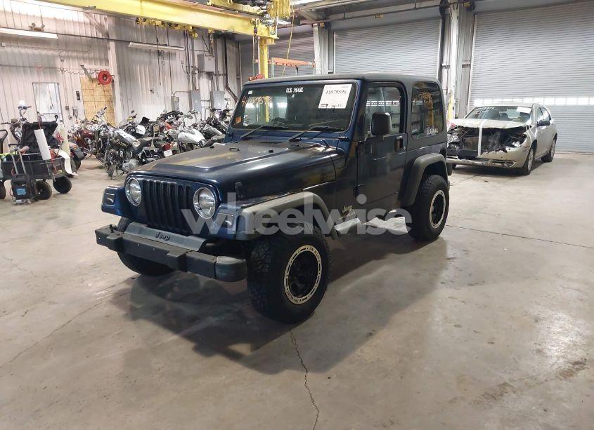 2003 Jeep Wrangler SPORT RHD (VIN 1J4F449S63P344187) main photo