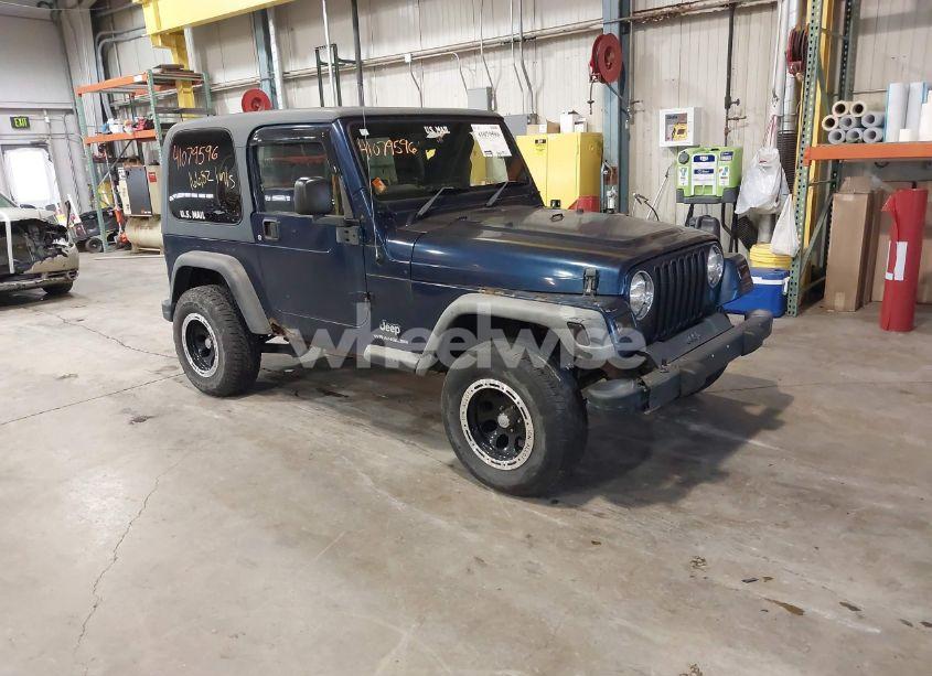 Photo 2 of 2003 Jeep Wrangler SPORT RHD (VIN 1J4F449S63P344187)