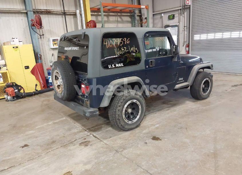 Photo 3 of 2003 Jeep Wrangler SPORT RHD (VIN 1J4F449S63P344187)