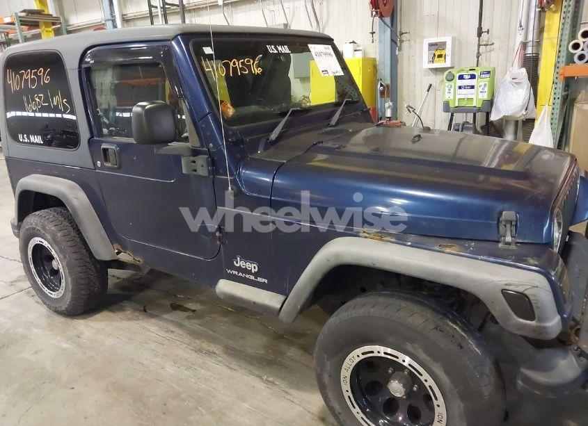 Photo 6 of 2003 Jeep Wrangler SPORT RHD (VIN 1J4F449S63P344187)