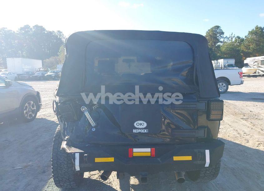 Photo 16 of 2008 Jeep Wrangler X (VIN 1J4FA24108L550390)