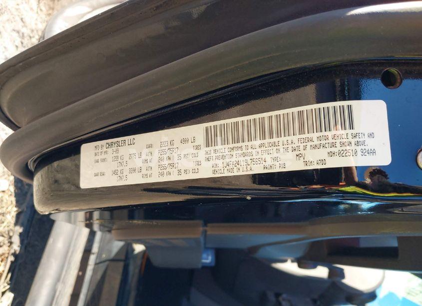 Photo 9 of 2009 Jeep Wrangler X (VIN 1J4FA24119L756514)