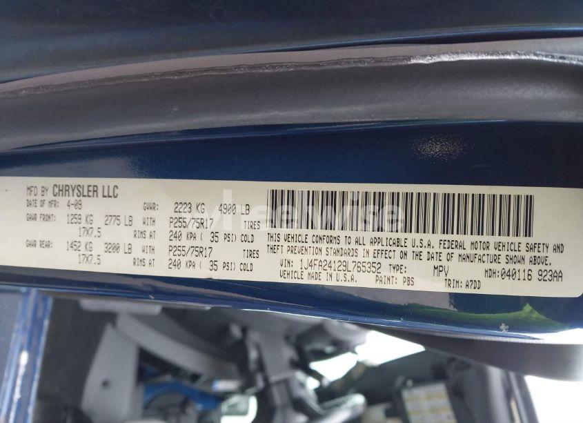 Photo 9 of 2009 Jeep Wrangler X (VIN 1J4FA24129L765352)