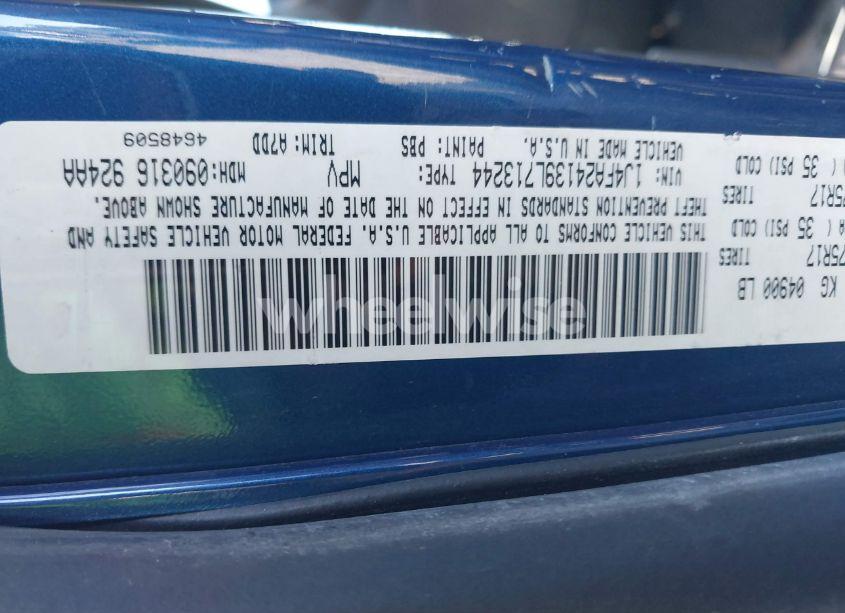 Photo 9 of 2009 Jeep Wrangler X (VIN 1J4FA24139L713244)