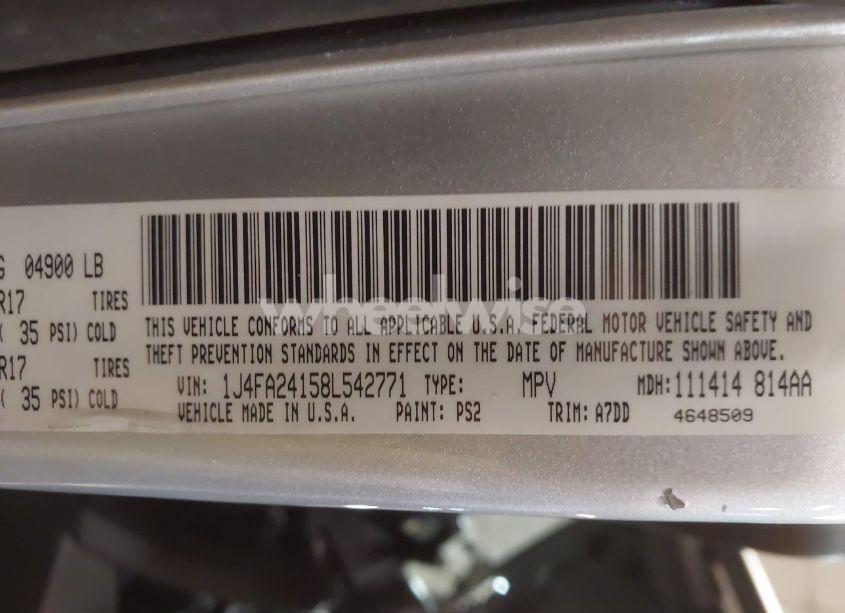 Photo 9 of 2008 Jeep Wrangler X (VIN 1J4FA24158L542771)