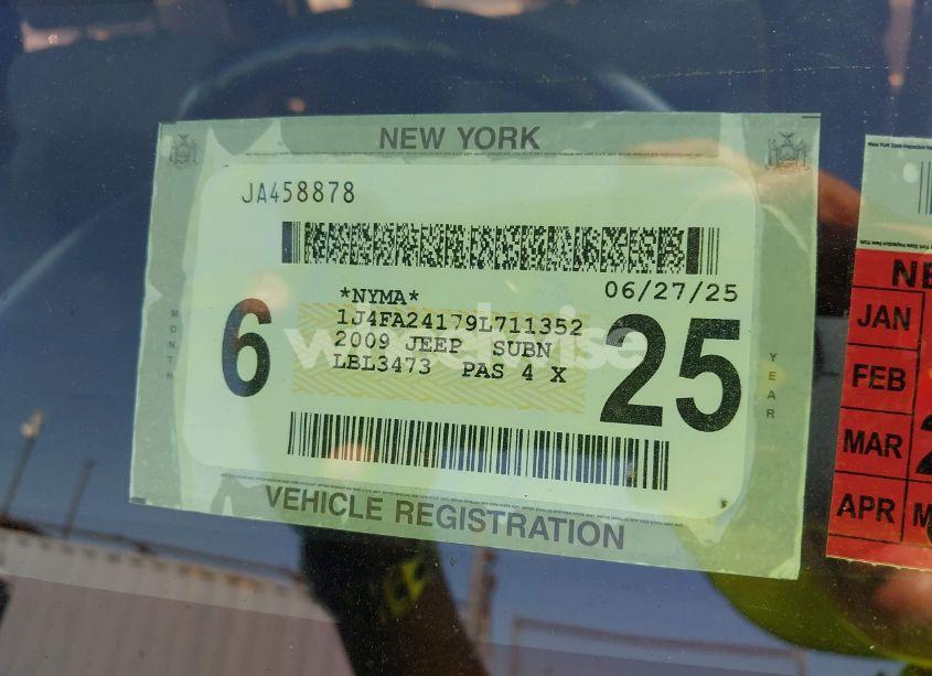 Photo 17 of 2009 Jeep Wrangler X (VIN 1J4FA24179L711352)