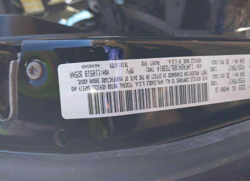 Photo 9 of 2009 Jeep Wrangler X (VIN 1J4FA24189L733814)