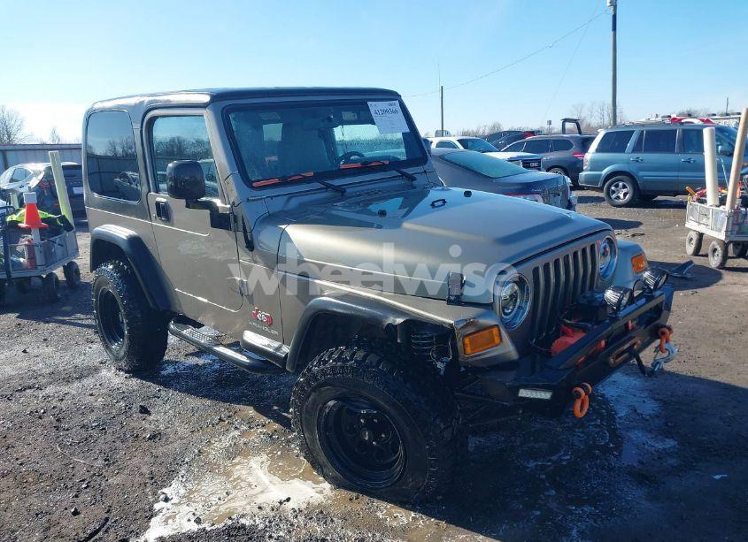 2006 Jeep Wrangler SE (VIN 1J4FA29106P759224) main photo