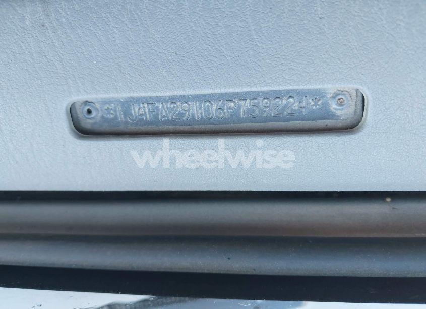 Photo 9 of 2006 Jeep Wrangler SE (VIN 1J4FA29106P759224)