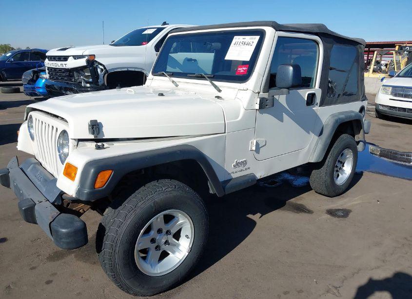 Photo 2 of 2003 Jeep Wrangler SE (VIN 1J4FA29133P364174)