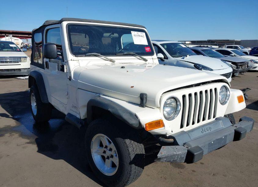 Photo 6 of 2003 Jeep Wrangler SE (VIN 1J4FA29133P364174)