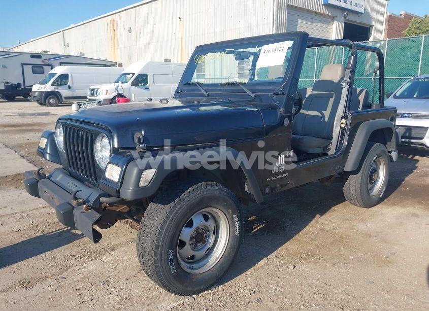 Photo 2 of 2004 Jeep Wrangler SE (VIN 1J4FA29144P797861)