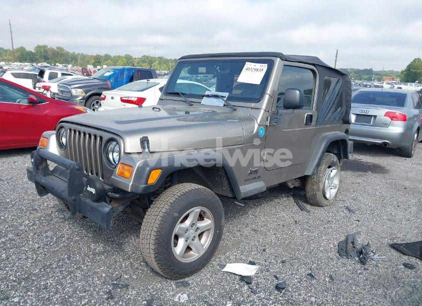 Photo 2 of 2004 Jeep Wrangler SE (VIN 1J4FA29164P719694)