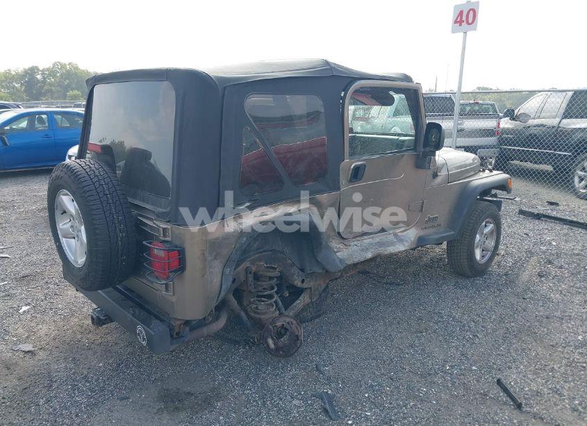 Photo 4 of 2004 Jeep Wrangler SE (VIN 1J4FA29164P719694)
