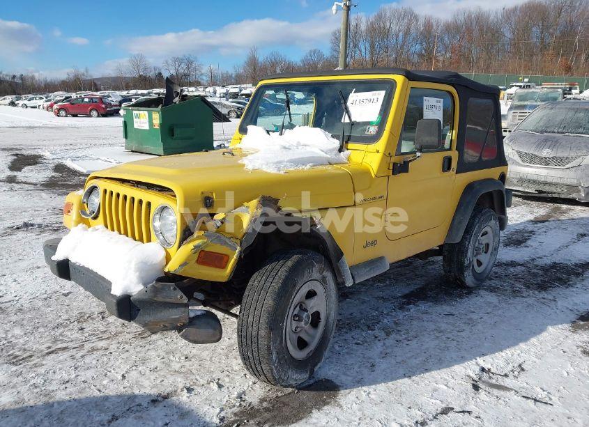 Photo 2 of 2000 Jeep Wrangler SE (VIN 1J4FA29P1YP791638)