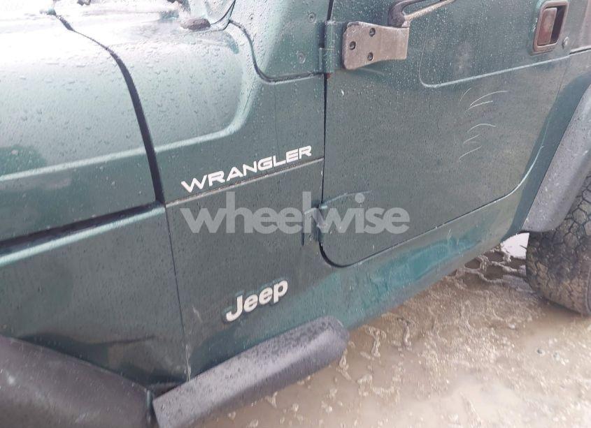 Photo 6 of 2001 Jeep Wrangler SE (VIN 1J4FA29P41P302932)
