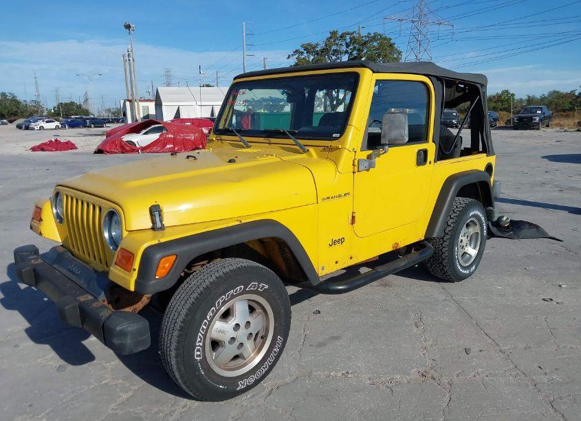 Photo 2 of 2000 Jeep Wrangler SE (VIN 1J4FA29P4YP706985)