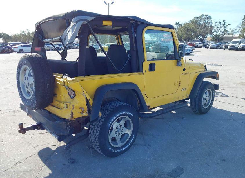 Photo 4 of 2000 Jeep Wrangler SE (VIN 1J4FA29P4YP706985)