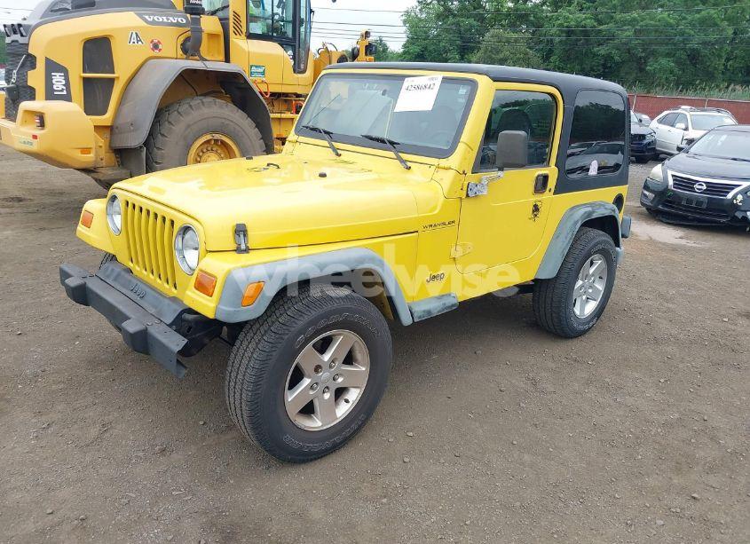 Photo 2 of 2000 Jeep Wrangler SE (VIN 1J4FA29P6YP770414)